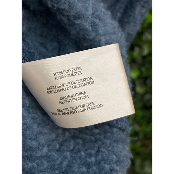 Eddie Bauer Fleece Pullover Sweater, Blue Men’s size XXL - Picture 5 of 6